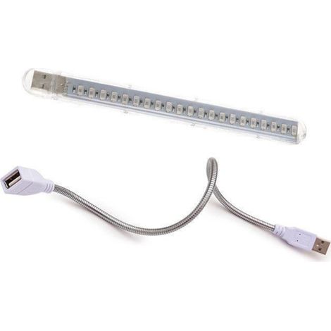 LED-Pflanzenlampe, USB-Lampe für Zimmerpflanzen, Lampe für Blumentöpfe, Lampe für Sukkulenten, kleine Tischlampe mit USB-Anschluss.