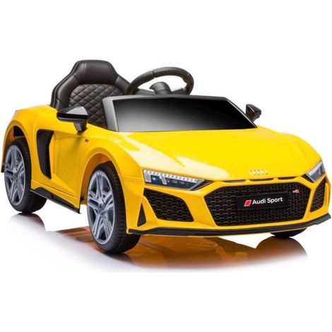 Audi R8 Lift A300 Batterie-Auto-LED-Leuchten Fernbedienung Gelb (1/5)