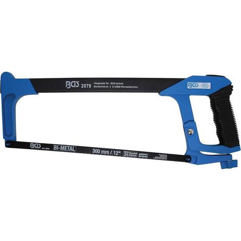 Scie Professionnelle Extra Lourde 300 mm - Lame HSS - Coupe Précise et Durable, Acier - D-Work