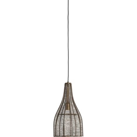 Light & Living - suspension - Mariama - bronze - métal - lampe en