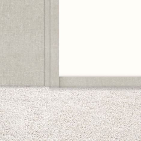 Plinthes assorties pour bloc-porte Premium aspect textile opale
