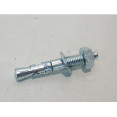 Goujon 10X65mm avec ecrou et rondelle acier zingué matériaux plein EXPANFIX (à unité) PLOMBELEC 053410