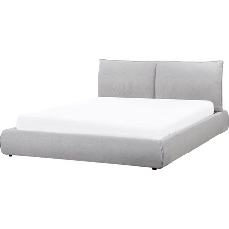 Waterbed Fabric VINAY 160 x 200 cm (EU King Size) Light Grey