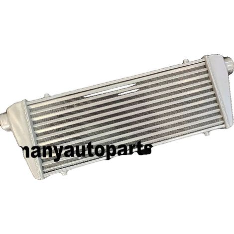 Intercooler, Dimension du noyau 550x220x50 mm, Taille d'entrée φ55 (2,2 pouces), Longueur totale d'environ 714 mm, Matériau 100 % Aluminium, Design Delta Fin (1/4)