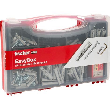 Lot de 252 boîtes de rangement pour fixation sur mur complet et brique perforée (1/5)