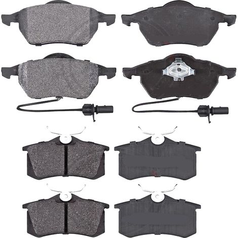 KIT PASTIGLIE FRENO ANTERIORI E POSTERIORI compatibile con VW PHAETON (3D1, 3D2, 3D3, 3D4, 3D6, 3D7, 3D8, 3D9) / PASTIGLIE FRENANTI AUTO OEM P 85 102  P 85 078  P 85 067,P 85 064 / SOSTITUZIONE DIRETT