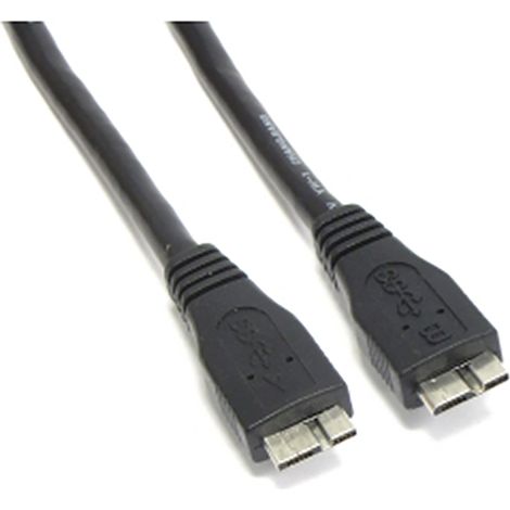BeMatik - Cable USB 3.0 SuperSpeed (Micro USB-M Type A/B MicroUSB-M) 2m (1/3)