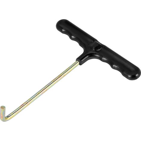 Outil d'extraction de ressorts de trampoline à crochet en T (1/5)