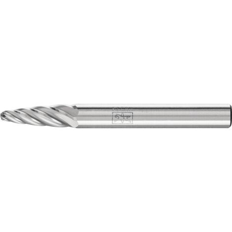 Frässtift RBF D.6mm Kopf-L.18mm Schaft-D.6mm HM Verz.INOX PFERD (1/5)
