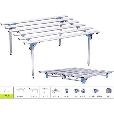 SIGMA 63F WORKBENCH FOR SLABS AND BIG SIZE TILES (1/2)