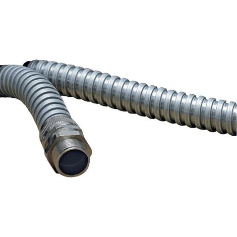 HellermannTyton 166-30110 SC10 Stahlschutzschlauch Metall 6.80 mm 10 m (1/2)
