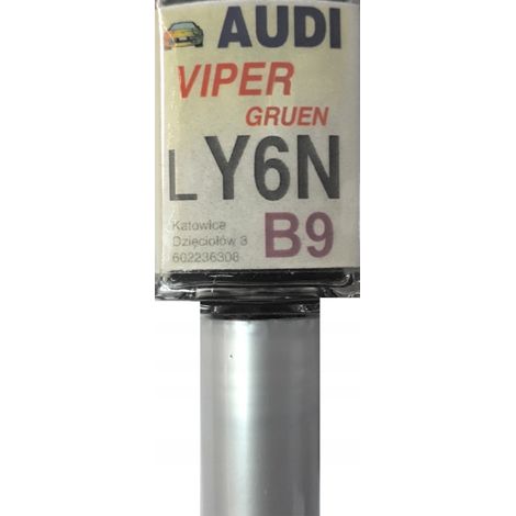 Audi LY6N B9 Viper Grün Lackausbesserung für Kratzer (1/5)