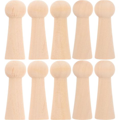 Lot de 10 crochets ronds pour cintres de salle de bain et (1/5)