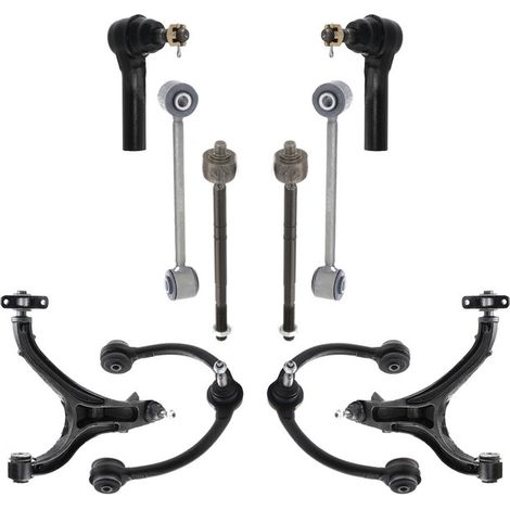 KIT BRACCIO OSCILLANTE 10 PEZZI COMPATIBILE CON JEEP GRAND CHEROKEE III (WH, WK) 3.0 CR / Kit Sospensione Completo OE/OEM / Bracci Oscillanti + Testine Sterzo / Sostituzione Diretta OEM