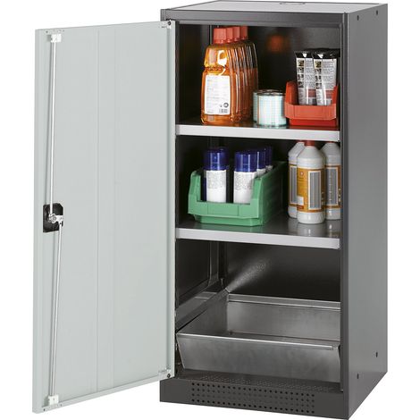 asecos, Armoire de laboratoire pour produits chimiques, 1 porte