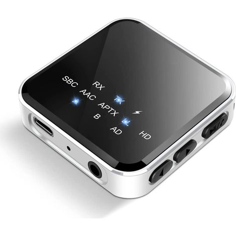 Émetteur/récepteur Bluetooth 5.2 pour téléviseur et casque sans fil, ZQKLA