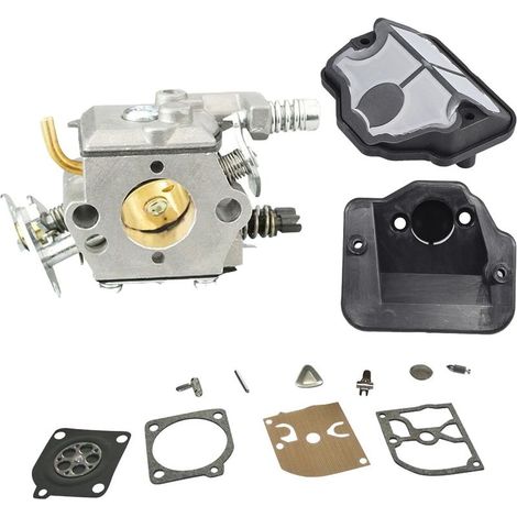 Carburateur Filtre À Air & Reparation Membrane Joint Pour HUSQVARNA 36 41 136 137 141 142 137 E 141 142 142E tronçonneuse Pièces (1/5)