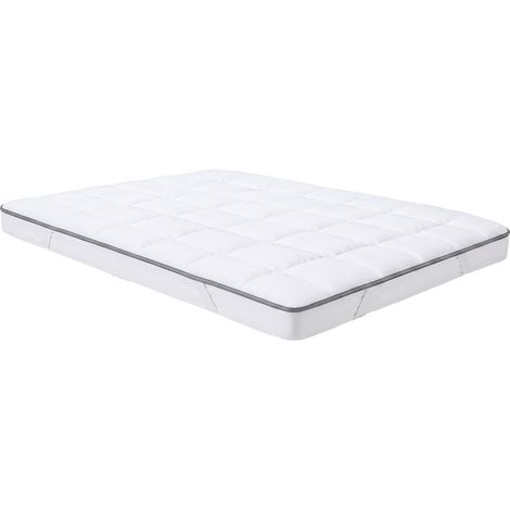 Surmatelas garni à 100 % de microfibre, 7 cm de hauteur 150x190 cm (1/3)