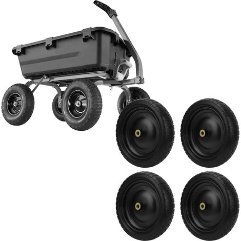 Ej.Life 13-Zoll-Reifen ohne Pannen für Gorilla-Wagen, Verschleißfest und Langlebig, Rutschfestes Design, Kompatibel mit Gorilla-Wagen, Gartenkarren und Polyethylen-Muldenkippern (1/5)