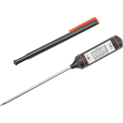 Thermomètre à sonde de précision, facile à utiliser et résistant aux rayures, pour la climatisation automobile. (1/5)