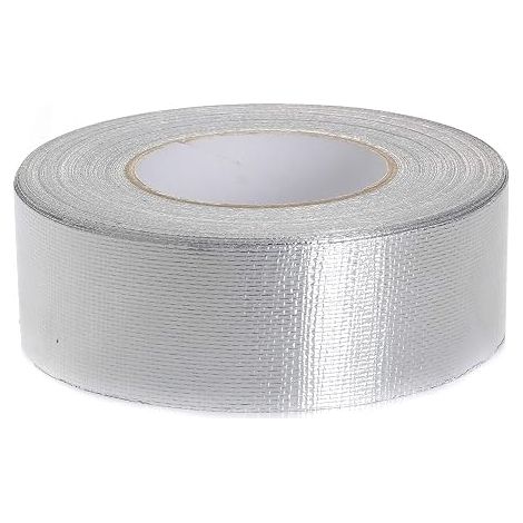 Reinforced Aluminium Tape 50 mm x 50 m, Aluminium Sealing Tape, Sealing Tape Fiberglass Reinforcement TKD5022 (1/5)