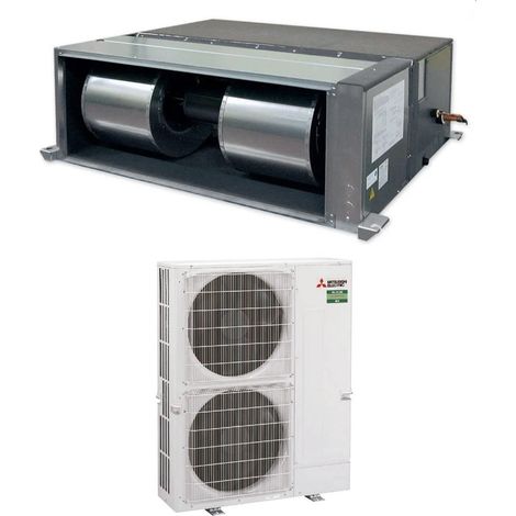 Mitsubishi Electric Klimagerät Ducted Power Inverter High Head 85000 Btu PEA-M250LA + PUZ-M250YKA Dreiphasig R-32 Wi-Fi Optional