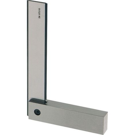 Staffa Di Precisione Con Arresto Din 875/00, Acciaio Speciale, Lunghezza Settore: 75 X 50 Mm, Sezione Della Parte Spessa 14 X 10 Mm (1/3)