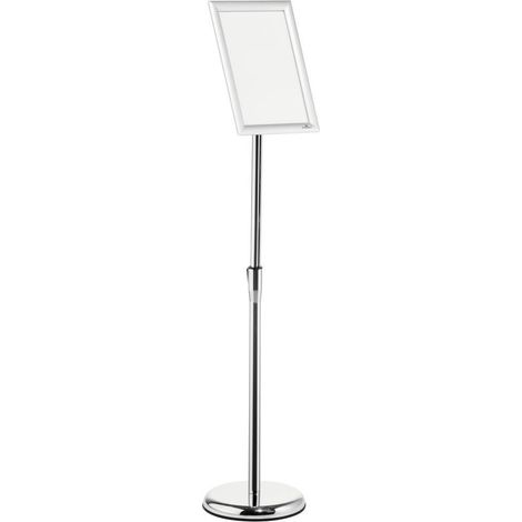 Durable 479823 Informationsständer A4 Silber Aluminium