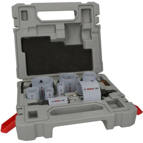 Bosch  PRO  Multi  Material  Sierra  de  corona  Set  17  piezas  2608900525 (1/2)