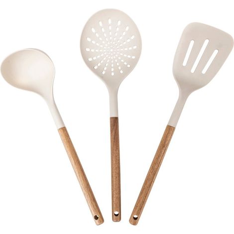 Set 3 utensili cucina Harmony acacia (1/4)