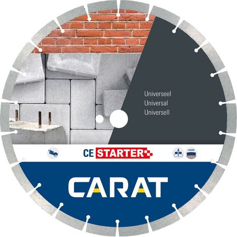 Carat Diamanttrennscheibe UNIVERSAL CE STARTER 125 mm Durchmesser CES1253000