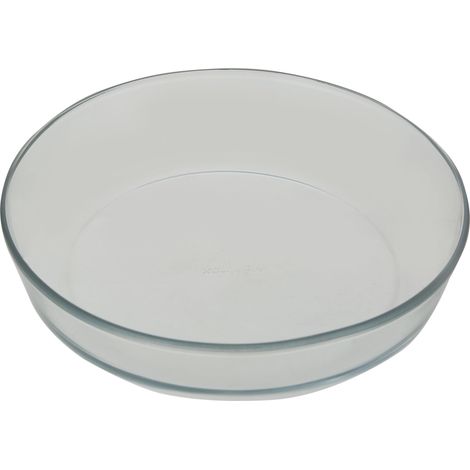 Plat à rôtir rond en verre 2,4 l (1/3)