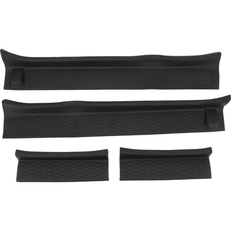 Kit de protection de seuil de porte en caoutchouc noir, 4 portes avant et arrière, pour JL JT 2018 – 2024, accessoires (1/5)