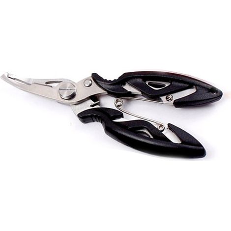 Pliers De Pêche - Acier Inoxydable Avec Revêtement Téflon - Coupe-Ligne En Carbure De Tungstène - Pour Ouverture Anneaux Séparés Et Crimping - 1 Pièce (1/5)