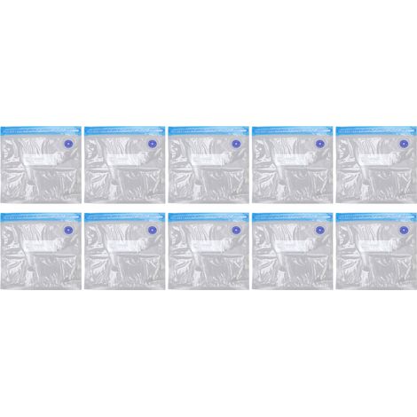 10 sacs sous vide alimentaires 22x21 cm, transparents, épais et de qualité alimentaire pour cuisine domestique (1/5)