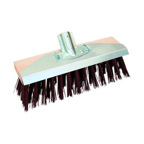 Balai de cantonnier crynovil 32 cm avec grattoir tôle TALIAPLAST