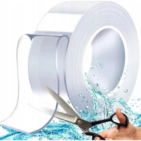 Doppelseitiges Nano-Klebeband 5 m (1/5)