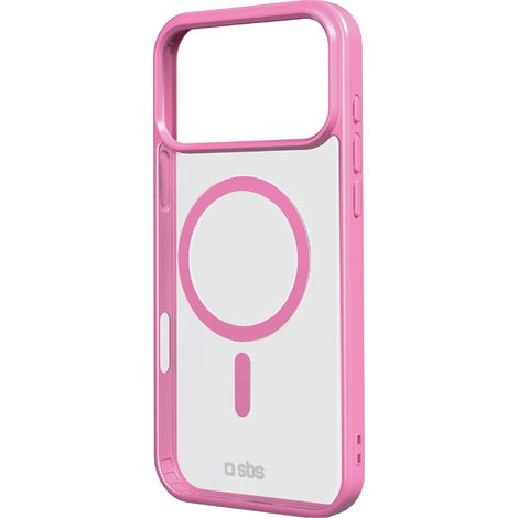 SBS iPhone 17 Pro Max Hülle – Pink, MagSafe, kratzresistent