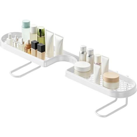 Sink Faucet Organizer Rack U Shape No Drill Storage Holder