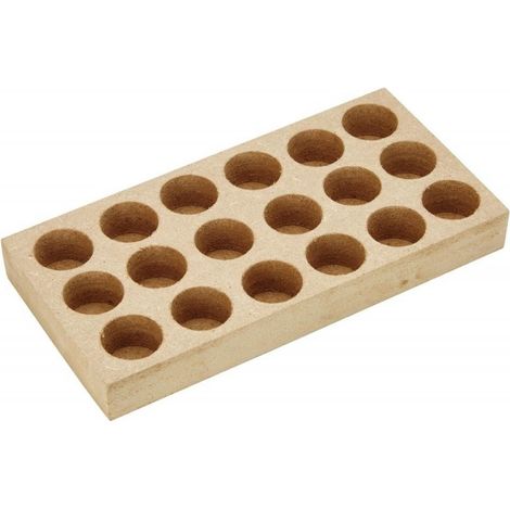 Socle bois pour ER25 15 forage FORTIS (1/2)