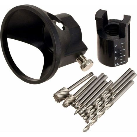Kit d'accessoires rotatifs multi-outils pour foret de guidage de coupe HSS - 11 ensembles (1/5)