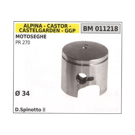 Kolben für OM 284 OM 480 OM 482 Kettensäge Ø  52 mm EMAK 013909