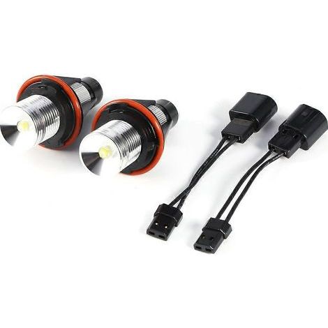 Set mit 2 weißen 5W "Angel Eye"-LED-Lampen für BMW E39, E60, E53, E63 und E66 Scheinwerfer (1/4)