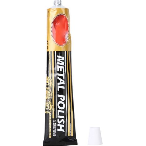 Pâte à polir 75 ml pour nettoyer et réparer les rayures sur les verres, les montres et les bijoux en métal. (1/5)