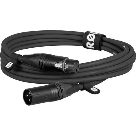 XLR Cavo di collegamento Rode XLR3M 3 m Nero (1/2)