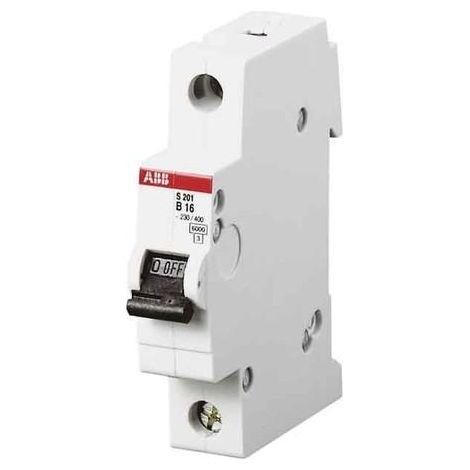 ABB STOTZ SICHERUNGSAUTOMAT 10KA 6A B 1P S201M-B6 ABB STOTZ S&J 2CDS271001R0065