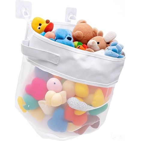 Aufbewahrungsbox für Badespielzeug – großes Fassungsvermögen – multifunktional – Polyester (1/5)