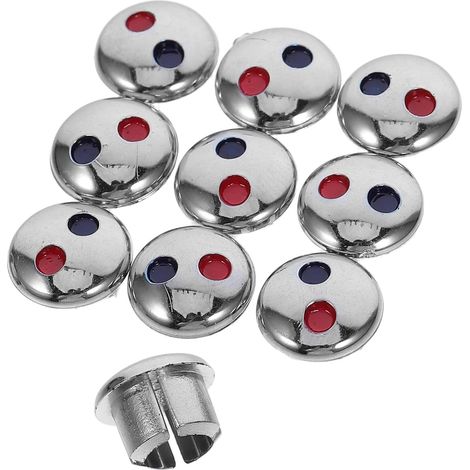 Lot de 10 Étiquettes de Robinet Cuisine Rouges (1/5)
