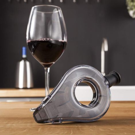 Areatore per vino Vac Uvin trasparente grigio 1854660 (1/5)