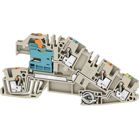 Weidmüller 2668950000 Borne à étages d'installation enfichable beige 50 pc(s)